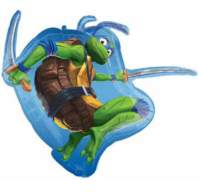 Foil Balloons - TMNT Mutant Mayhem - Supershape - 32&quot;