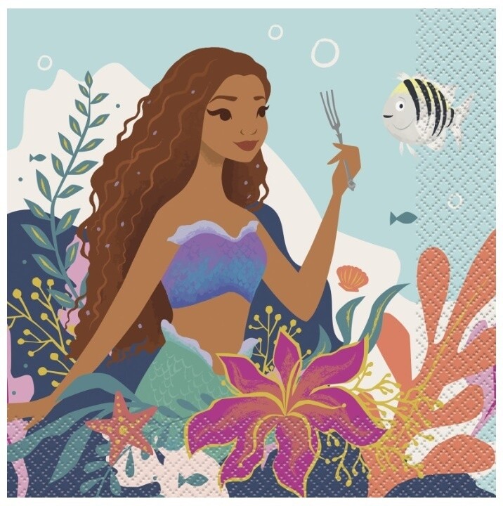 Napkins - LN -  Little Mermaid - 16PCS - 2 PLY