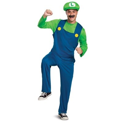 Costume - Adult - Luigi - Super Mario - XL