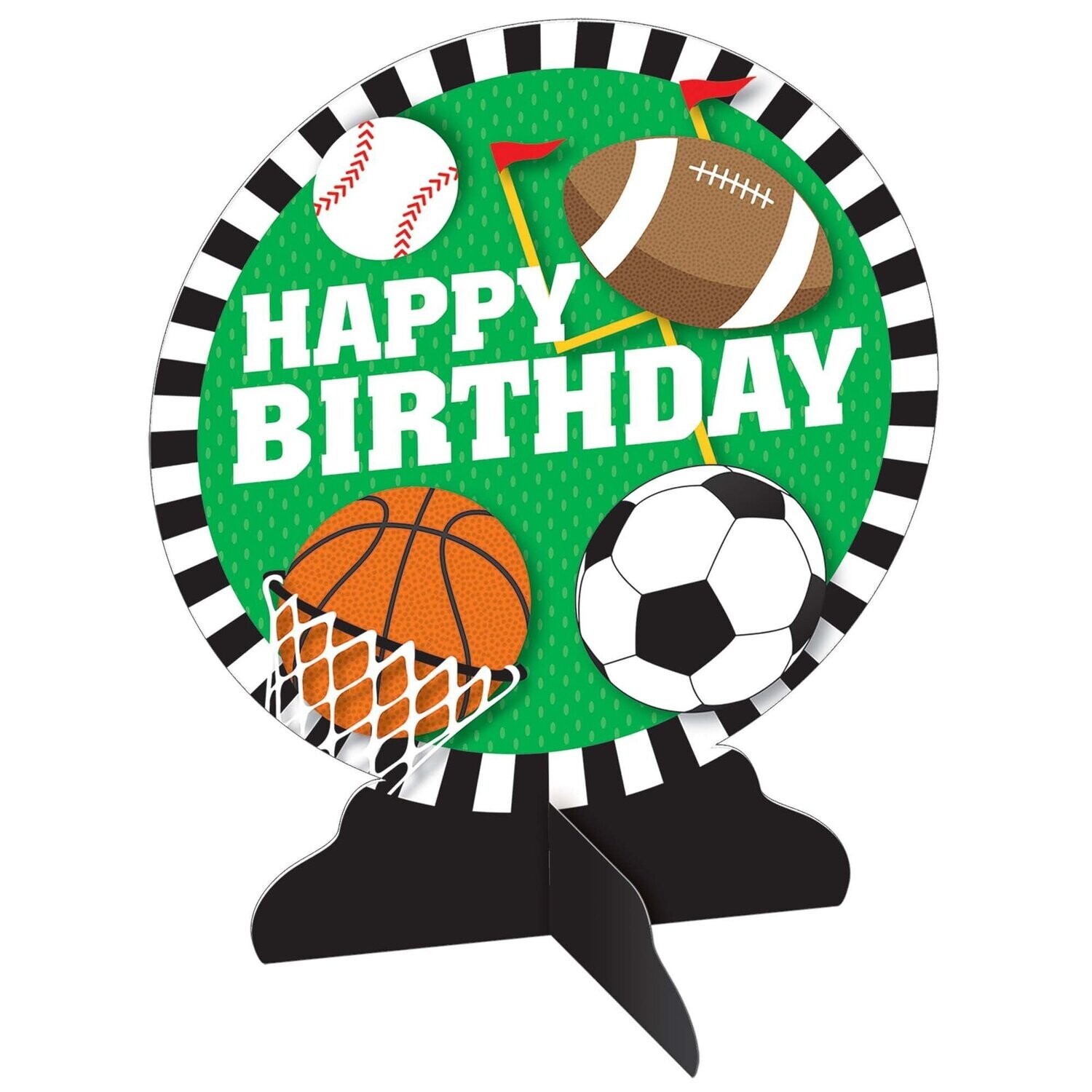 All Star Birthday Table Centerpiece