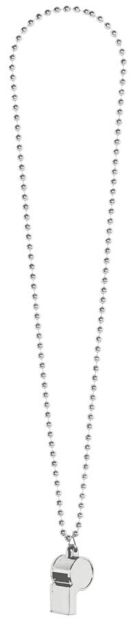 Whislte Necklace -Silver-36&#39;&#39;