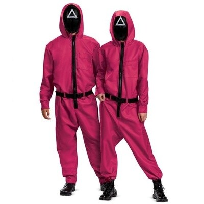 Costume - Adult - Squid Game - Pink Soldier - STD