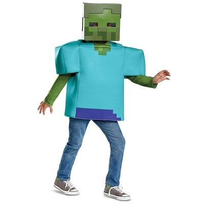 Costume - Child - Medium - Zombie - Minecraft