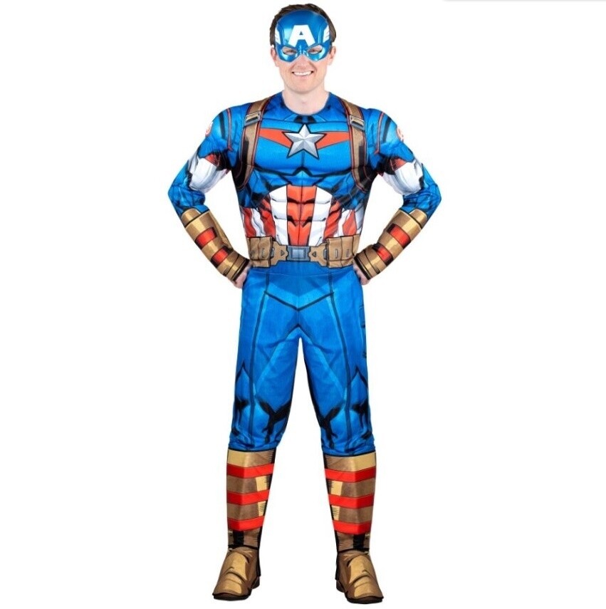 Costume - Marvel Captain America (Adult Large)