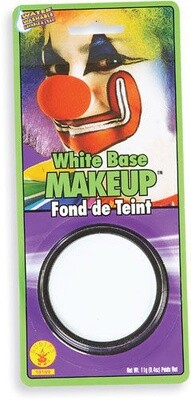 Costume Accessory-White Base Makeup-1pkg-11.2g