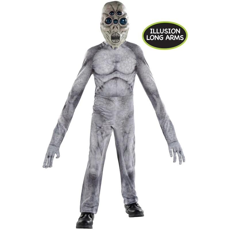 Costume - Illusion Long Arm Alien - (Child Large 12-14)