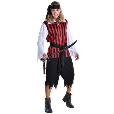 Costume - Land Ho! Pirate - (Adult Standard)