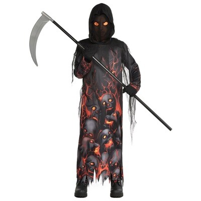 Costume - Lava Reaper - (Child Medium 8-10)