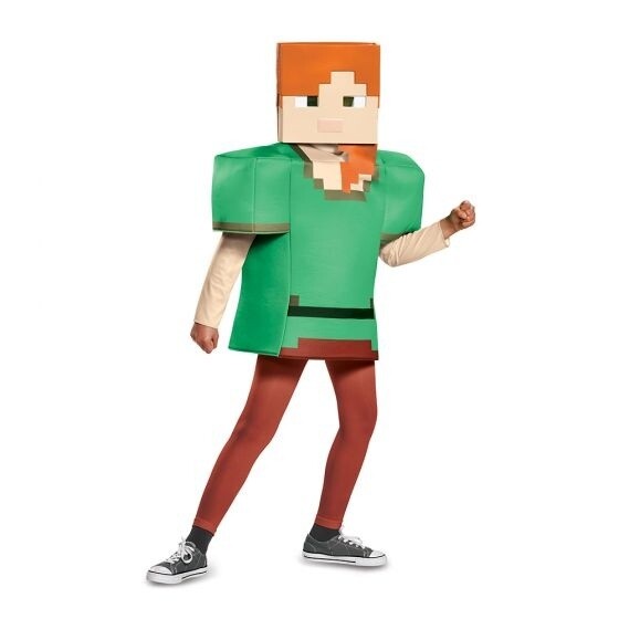 Costume - Child -  Large - Alex Minecraft