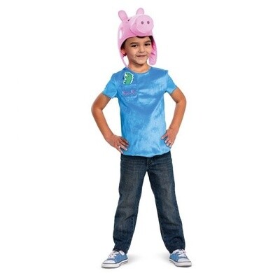 Costume - Child - George - Peppa Pig - Large
