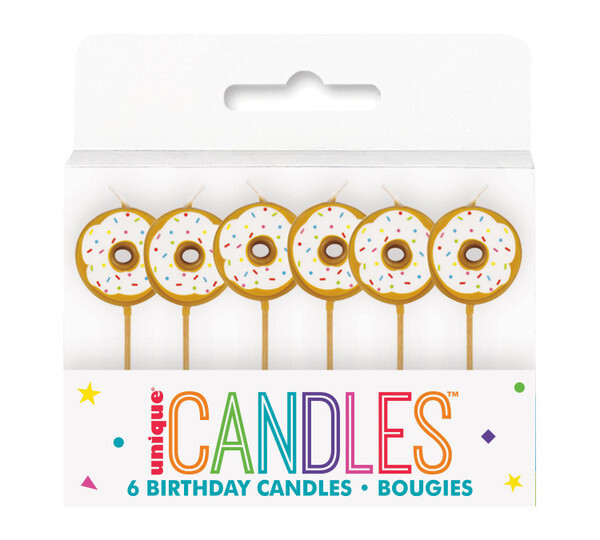 Candles - Donut Picks - 6 PCS