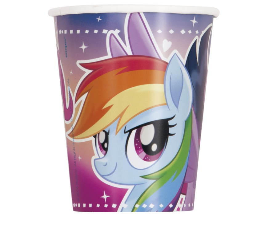 Cups -  My Little Pony - 9 OZ - 8PCS