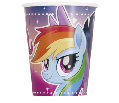 Cups -  My Little Pony - 9 OZ - 8PCS