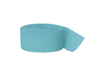 Paper Crepe Steamer -Terrific Teal -  81ft x 1.75&quot;