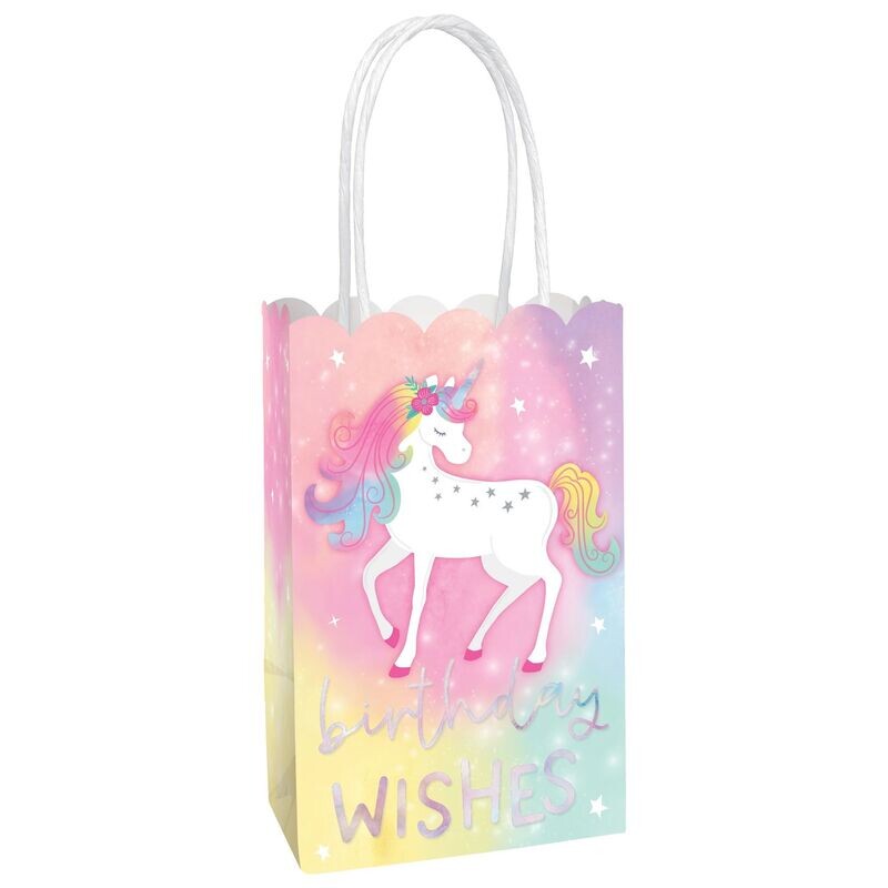 Enchanted Unicorn Kraft Bags