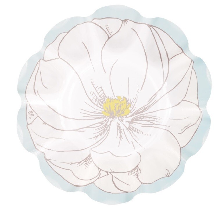 Plates - BEV - Garden Party Flower Shape