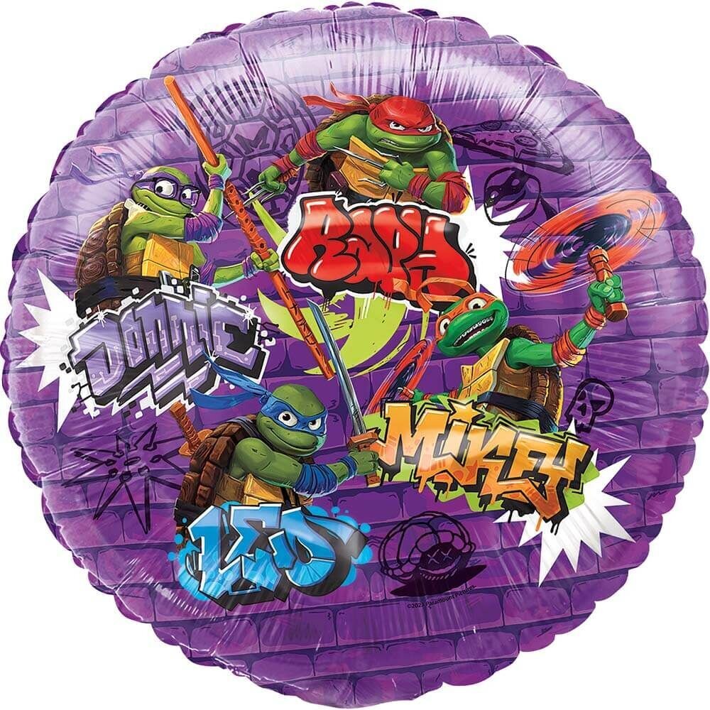 Foil Balloon - Ninja Turtle - 18&#39;&#39;