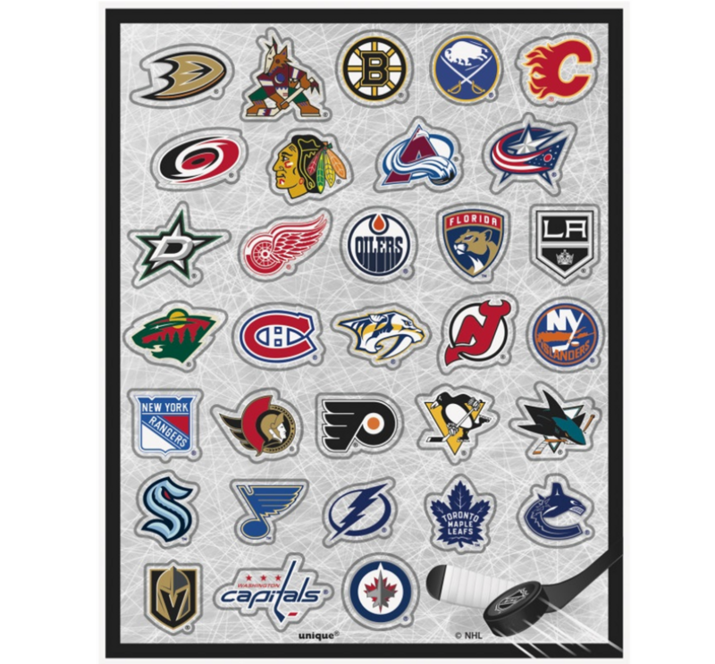 Stickers - NHL - 128 Stickers