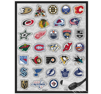 Stickers - NHL - 128 Stickers