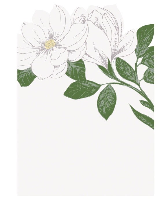 Place Cards - Garden Party Flower - 6PCS