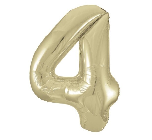 Foil Balloon - Gold #4 - 34&quot;