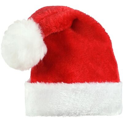 Christmas - Santa Plush Value Hat Child
