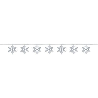 Snowflake Sequin Ring Garland