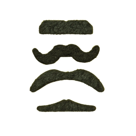 Favours Mustaches - 4 pk