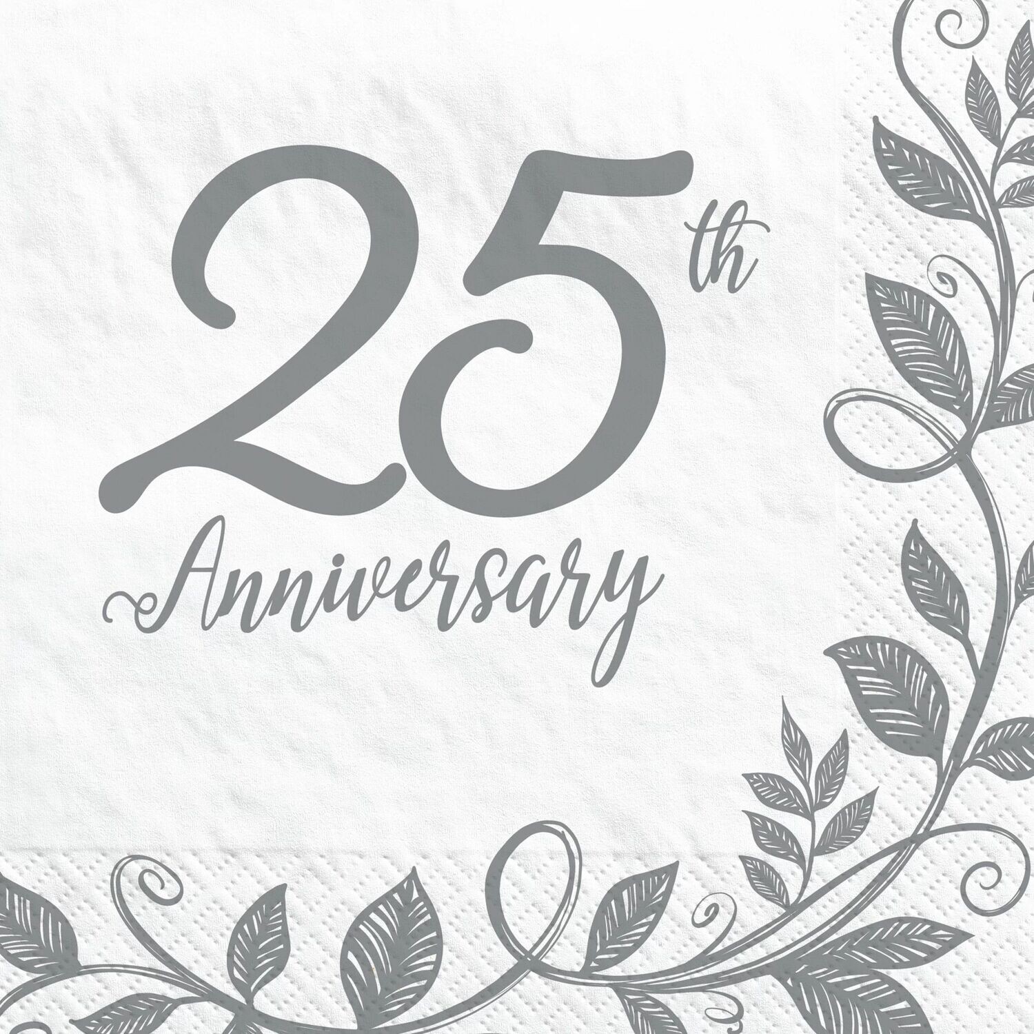 Napkins LN - 25th Anniversary