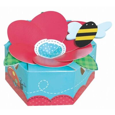 Favor Box-Garden Girl-6pk (Discontinued)