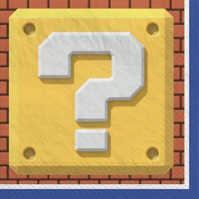 Napkins Bev - Super Mario