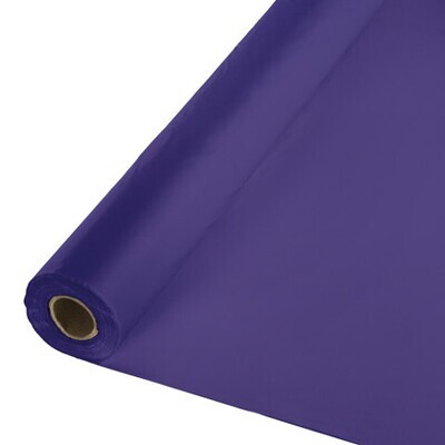 Table Roll-Purple-100ft-Plastic