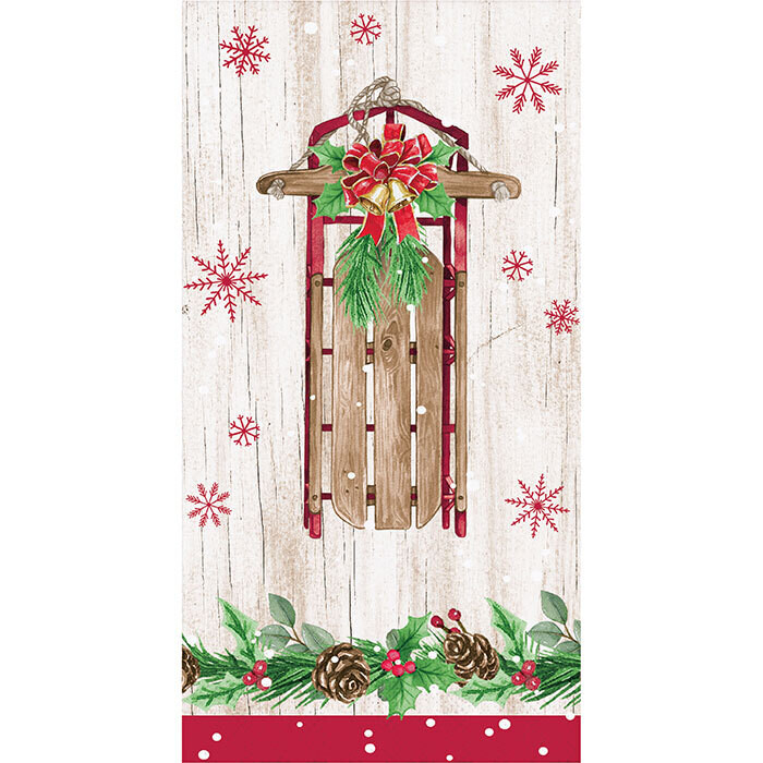 Christmas - Guest Towel - Vintage Christmas - 16PCS - 3 PLY