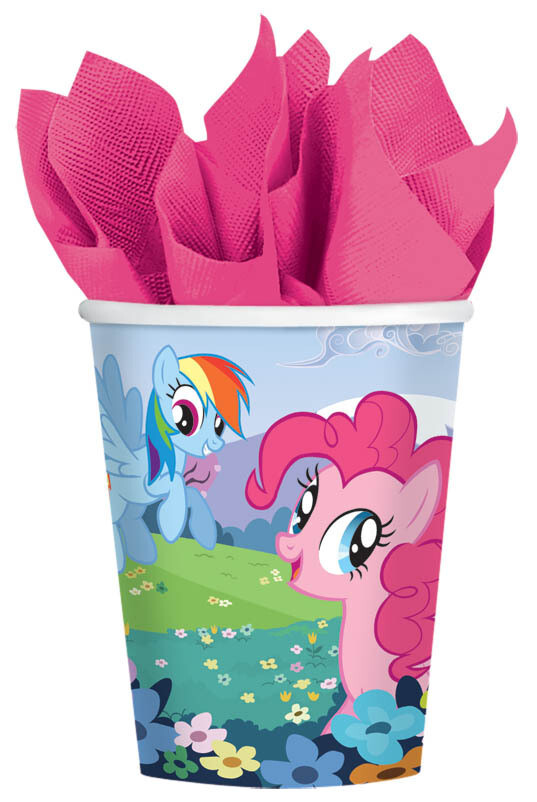 Cups-My Little Pony-Paper-9oz-8pk
