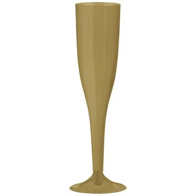 Plastic Champagne Glasses - 5.5 oz. 20 pcs