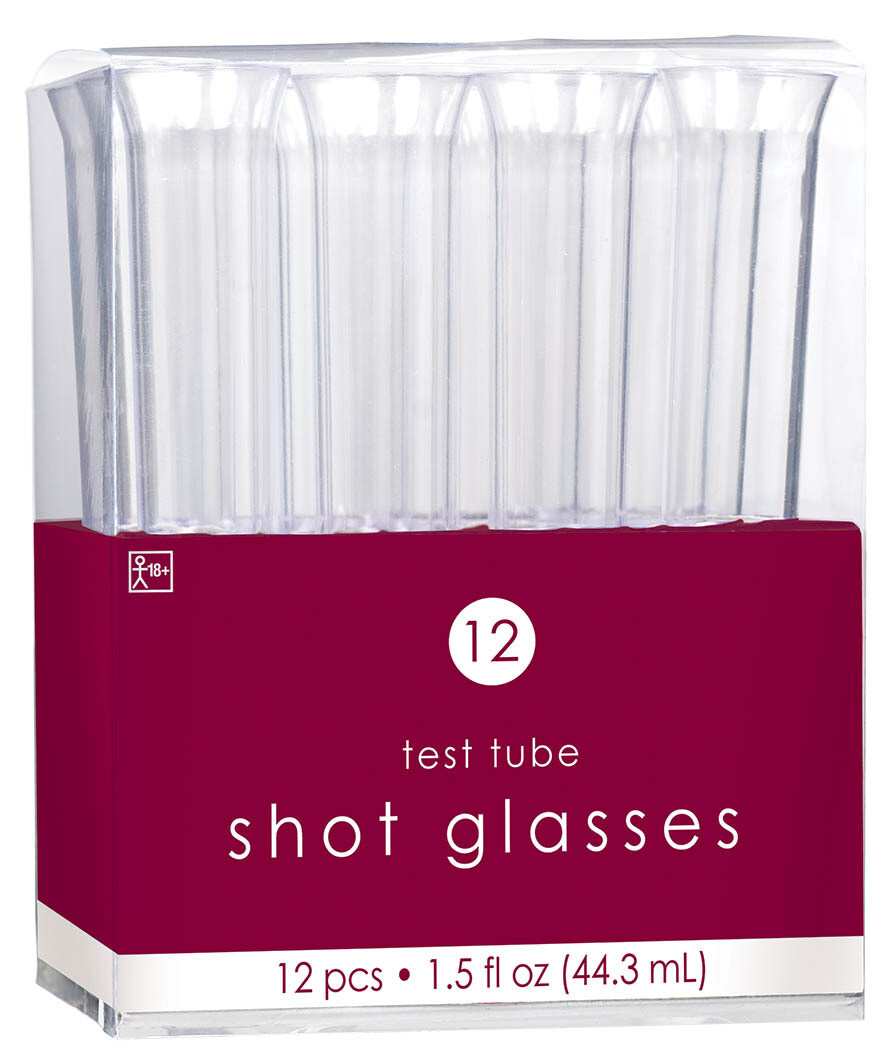 Shot Glass-Test Tube-12pk