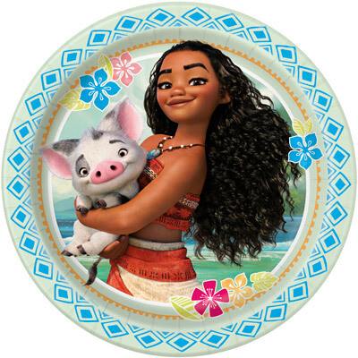 Moana LN Plates 8pk