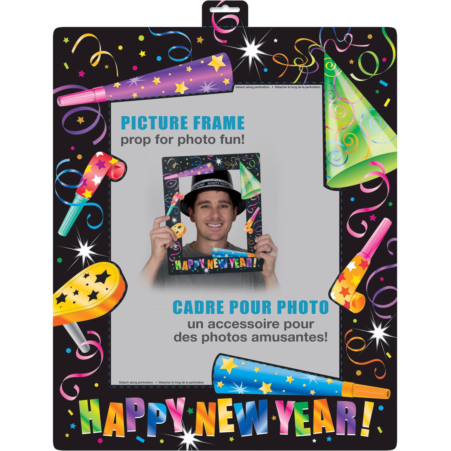 Happy New Year Picture Frame Photo Prop