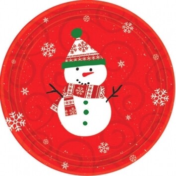 Plates-LN-Christmas-Very Merry-10pk-Paper