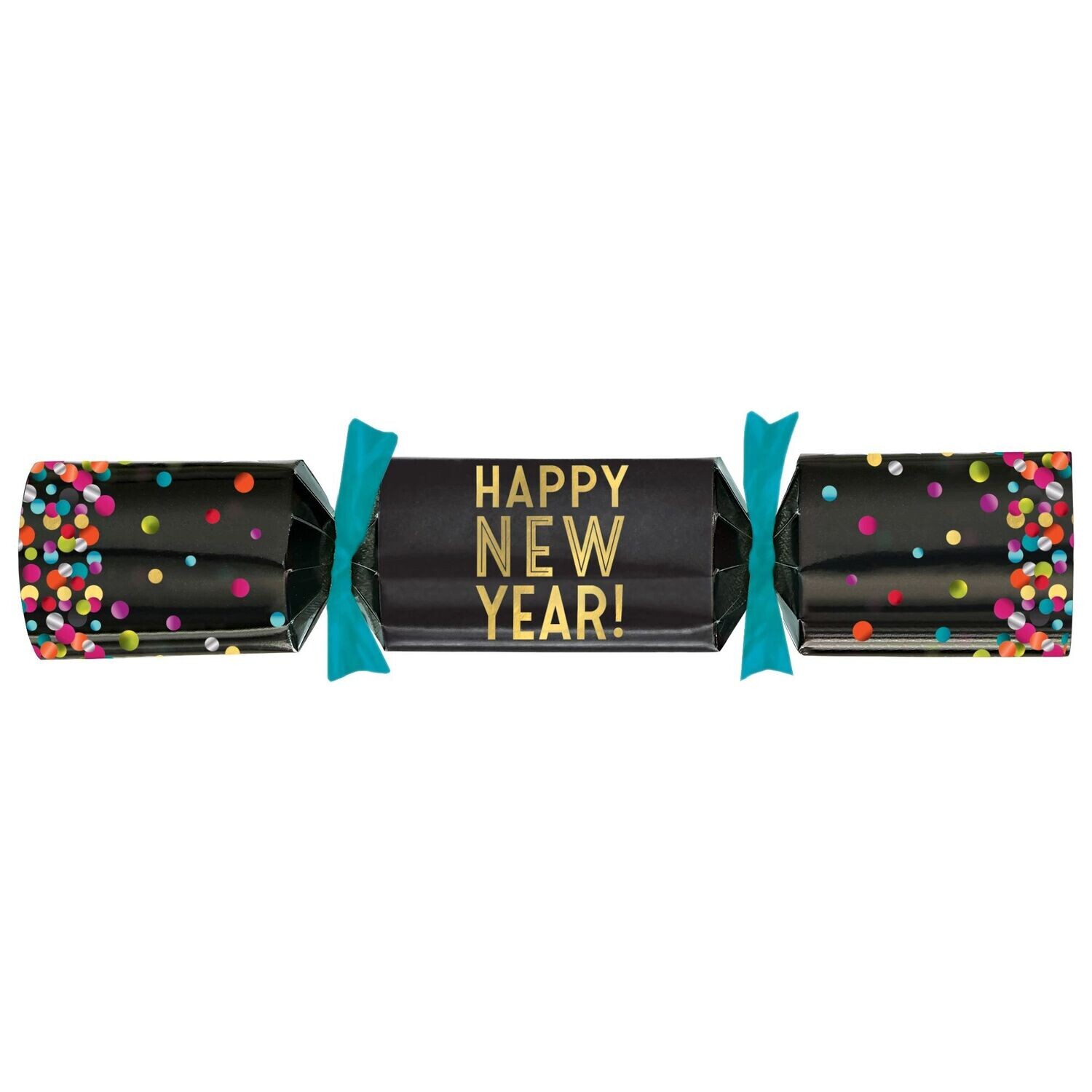Colorful Confetti New Years Crackers