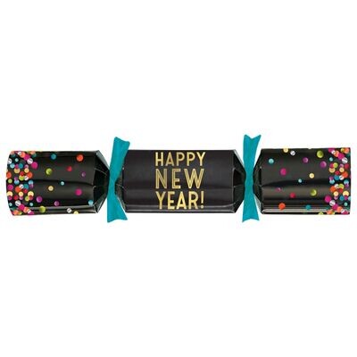 Colorful Confetti New Years Crackers