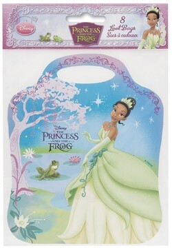 Loot Bags-The Princess and Frog-8pk (Discontinued)