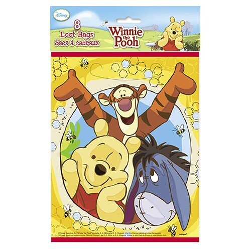 Invitations-Winnie the Pooh-Winnie the Pooh-8pk