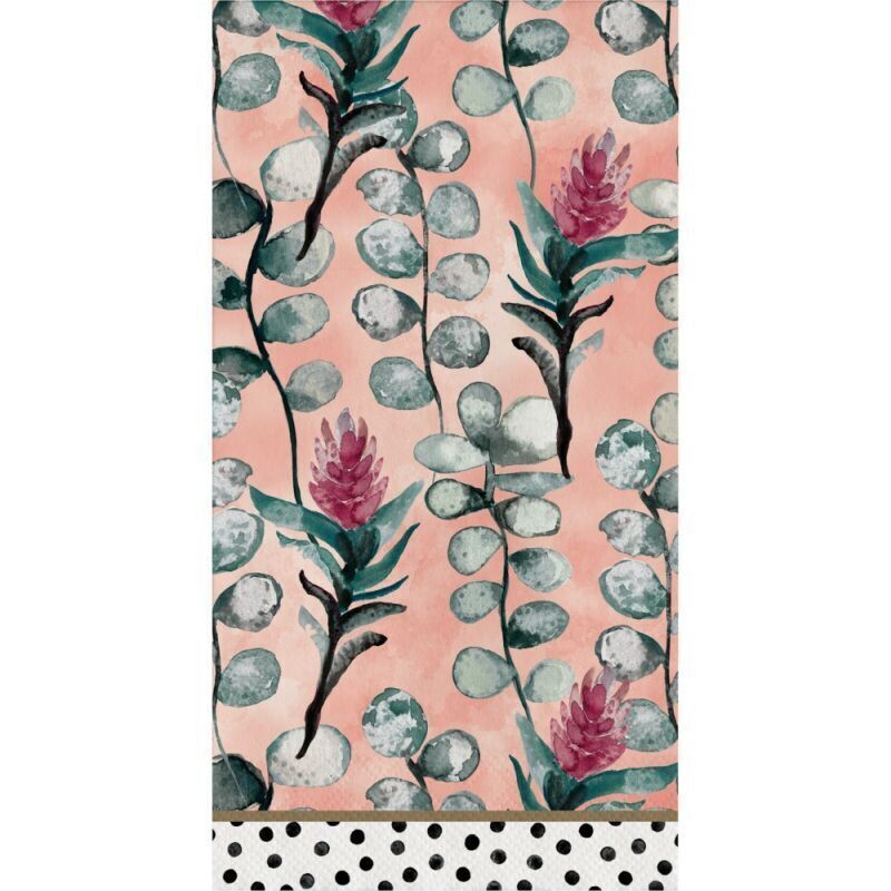 Napkins - Guest Towel - Floral Collage - 16pkg - 2ply