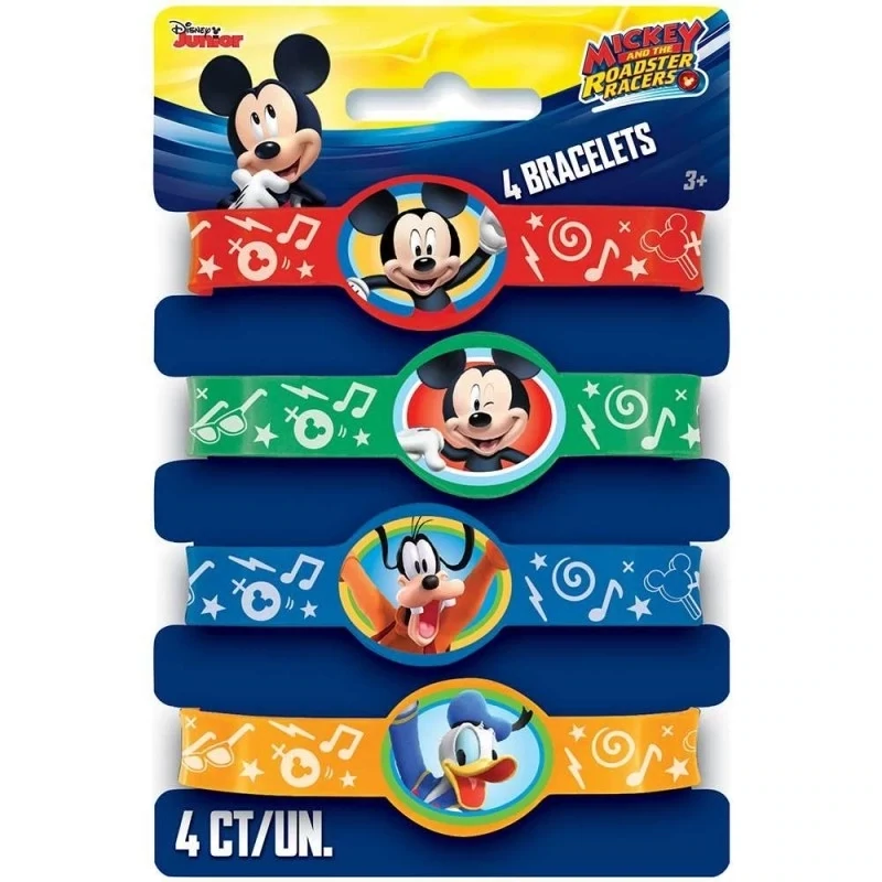 Bracelets-Mickey and the Roadster Racers-4pkg