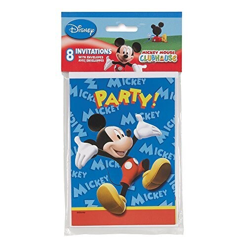 Invitations-Mickey Mouse Clubhouse-8pk