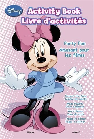 Activity Book-Minnie Mouse Bow-tique