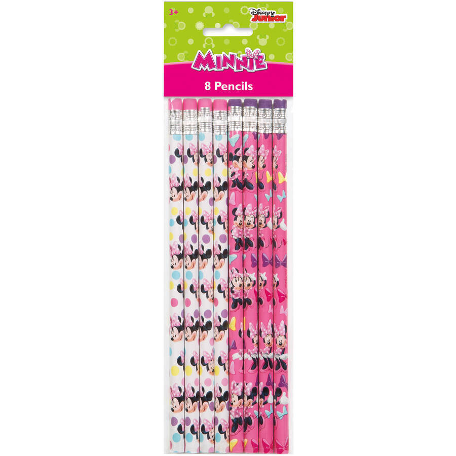 Minnie Mouse Pencils 8pk