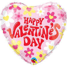 Foil Balloon - Happy Valentine&#39;s Day - 18&#39;&#39;