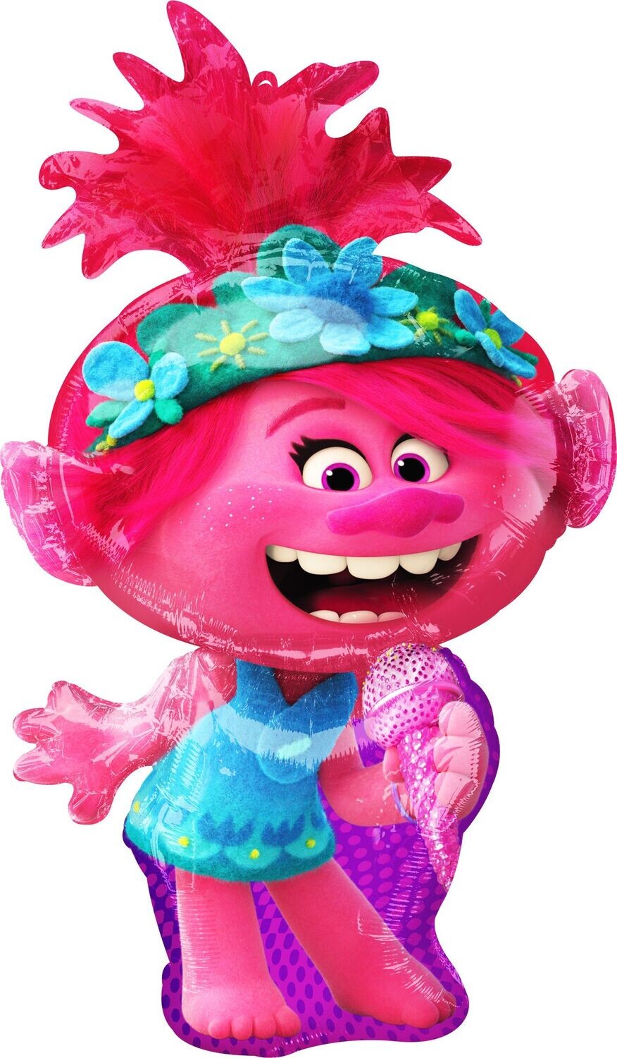 Foil Balloon - Super Shape - Trolls -  37x22&quot;